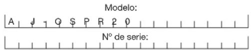 Aqua Joe AJOSPR20 - Modelo y número de serie - 1