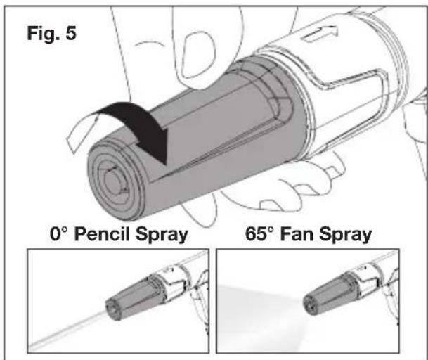 Aqua Joe AJSPXNPRO - Adjusting Water Flow and Spray Angle - 2