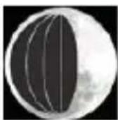 ADE WS 1914 - Indicador de fase lunar - 3