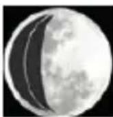 ADE WS 1914 - Indicador de fase lunar - 5
