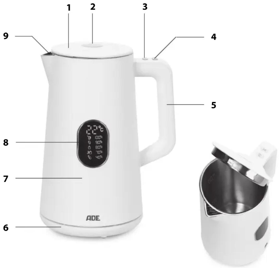 ADE KG 21001 - Bestimmungsgemäßer Gebrauch - 1