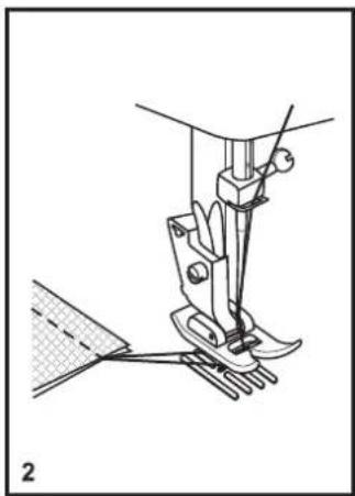 SINGER M2400 - □ Tension du fil - 13