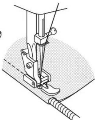 SINGER M2400 - خياطة الأزرار - 4