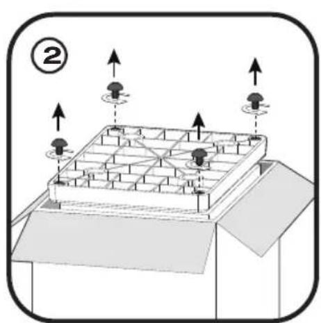 Paradigm Atom Monitor v7 - ENCEINTES AU SOL :FIXER LA BASE ET LES CRAMPONSFACULTATIFS - 2