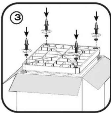 Paradigm Atom Monitor v7 - FLOORSTANDING SPEAKERS: ATTACHING BASE & OPTIONAL SPIKES - 3