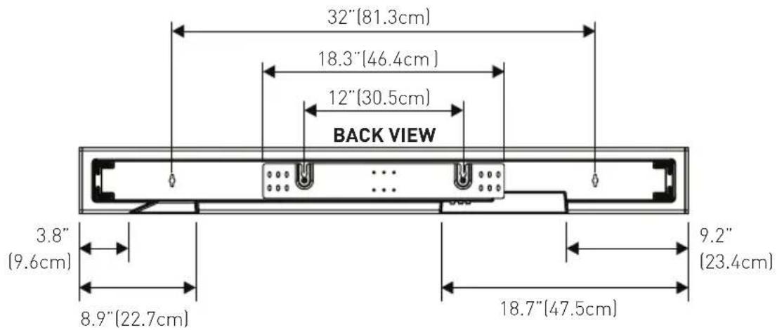 Paradigm Soundplay - WALL MOUNT CONFIGURATION - 2
