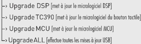 Paradigm Soundplay - UN APERÇU DE LA STRUCTURE DU MENU (SUITE) - 2