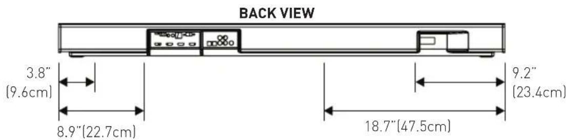 Paradigm Soundplay - TABLE MOUNT CONFIGURATION - 2