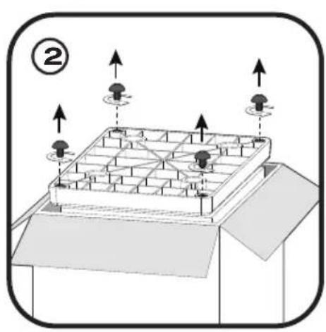 Paradigm Monitor Surround 3 v7 - ENCEINTES AU SOL :FIXER LA BASE ET LES CRAMPONSFACULTATIFS - 2