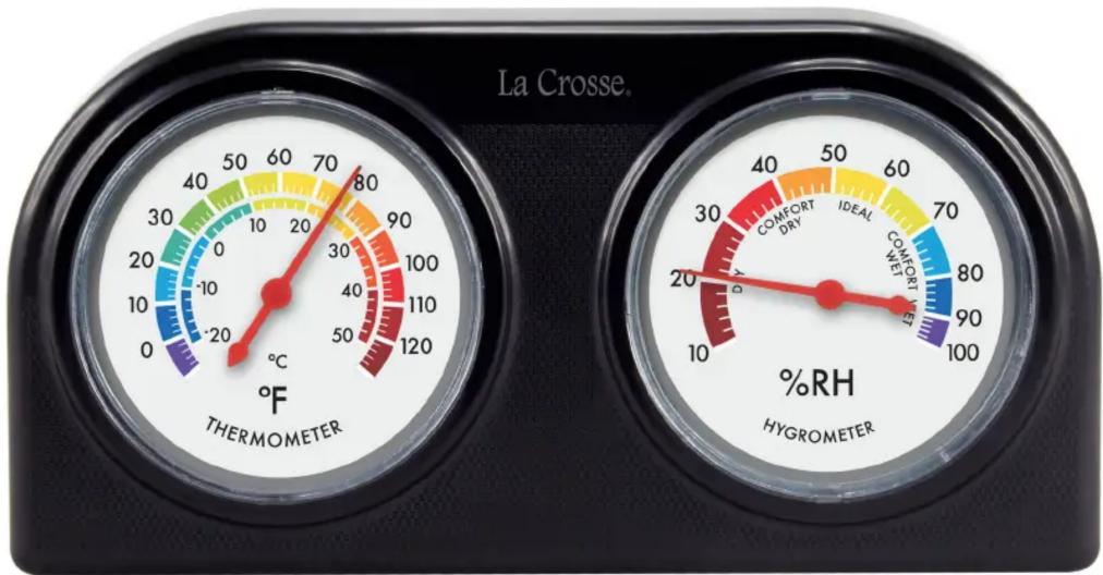 LA CROSSE TECHNOLOGY 104288 - Indoor Temperature and Humidity Gauge - 1