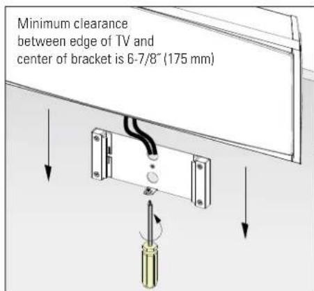Paradigm Studio 60 v5 - ADJUST BRACKETS TO ACHIEVE DESIRED ANGLE OF TILT: - 4