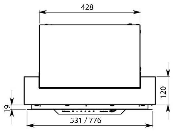 FALMEC Gruppo Incasso E.ion - PENSILE H360 mm WALL UNIT H360 mm - 1