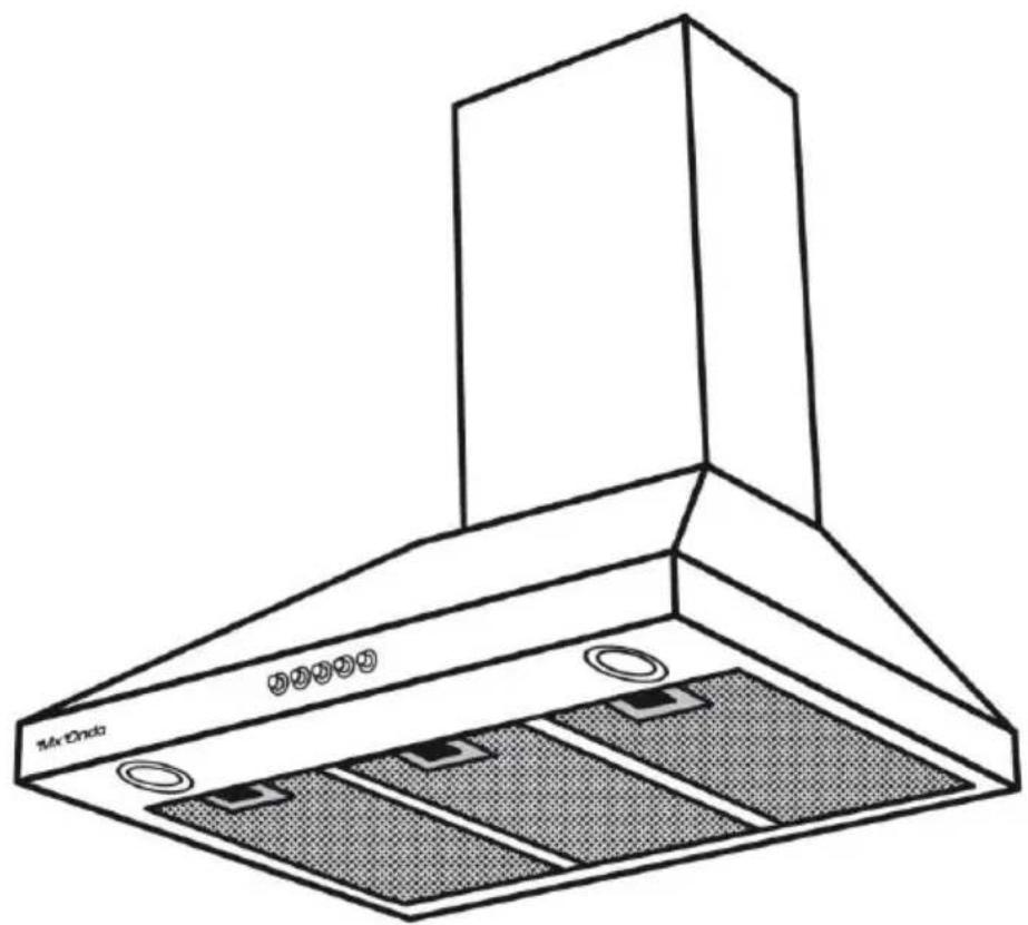 Mx Onda MXCDP2680 - EXTRATOR DE PAREDE DECORATIVA - 1