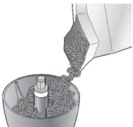 ADE KG 2000 - Filling the mill - 1