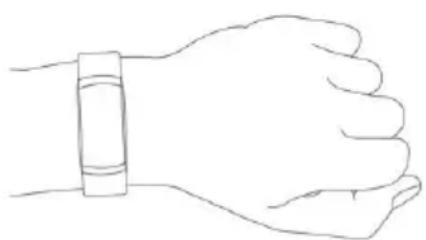 ADE FITvigo AM1800 - Wearing the activity tracker - 1