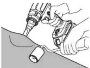 MAKITA DHG181 - MONTAGGIO DELL'ACCESSORIO CORRETTO (SE APPLICABILE) - 10
