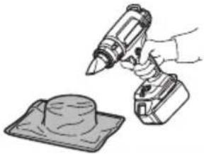 MAKITA DHG181 - DOĞRU AKSESUARIN (UYGULANABİLİRSE) TAKILMASI - 3