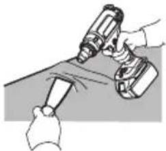 MAKITA DHG181 - MONTAR O ACESSÓRIO CORRETO (SE APLICÁVEL) - 8