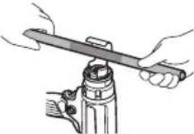 MAKITA DHG181 - HET CORRECTE ACCESSOIRE AANBRENGEN (INDIEN VAN TOEPASSING) - 6