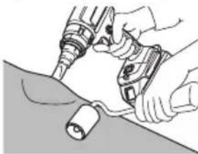 MAKITA DHG181 - MONTAR O ACESSÓRIO CORRETO (SE APLICÁVEL) - 10