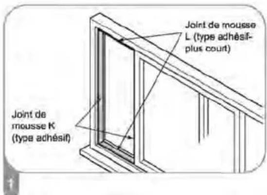 HISENSE AP12DR2SFTS10 - Installation pour Fenetre coulissante horizontale - 1