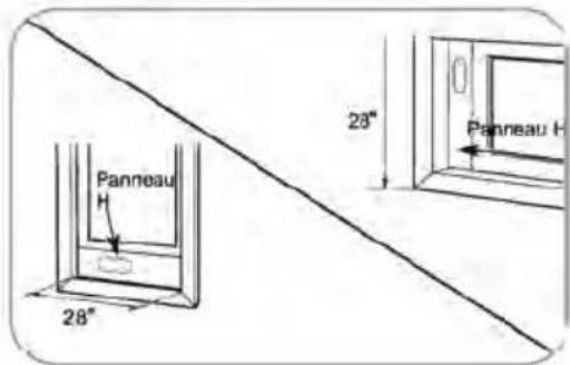 HISENSE AP12DR2SFTS10 - Panneau de ventilation de fenêtre et extensions - 2