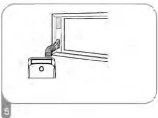 HISENSE AP12DR2SFTS10 - Installation pour Fenetre coulissante horizontale - 5