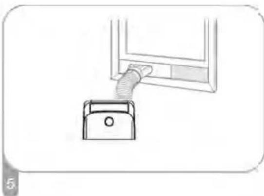 HISENSE AP12DR2SFTS10 - Installation pour Fenetre coulissante verticale - 5