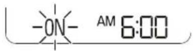 LG S4NQ24K22TD - Setting the On Timer - 1