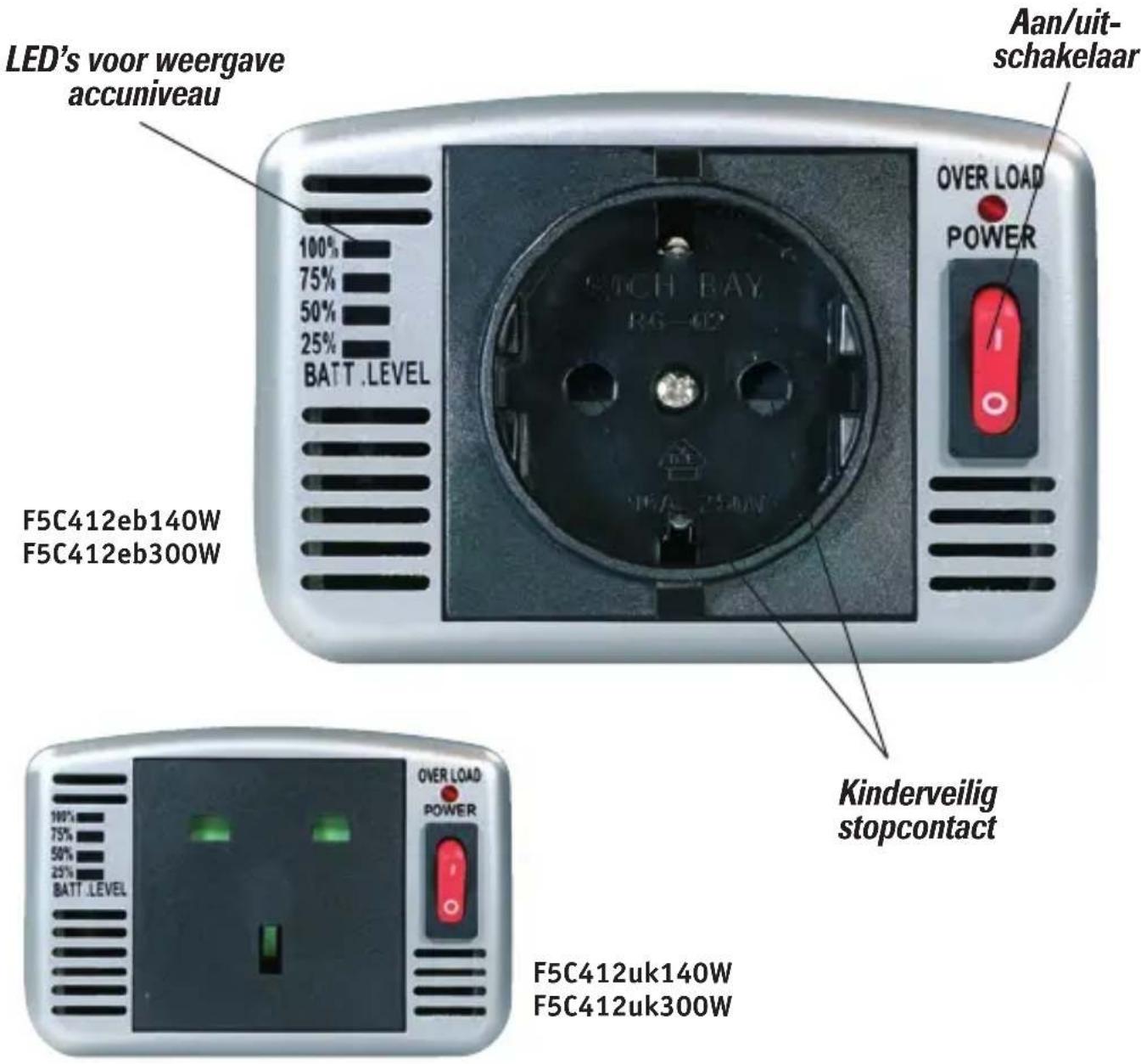 BELKIN F5C412uk300W - Direct-Connect accukabels: - 1