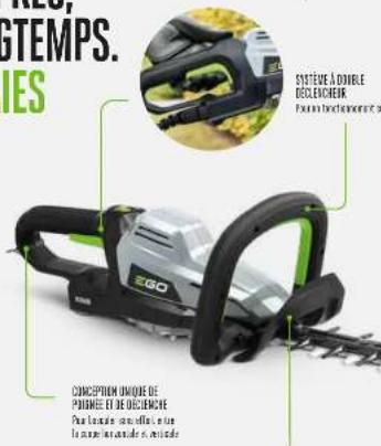 EGO PH1400E - Des lames qui coupent proprement - 1