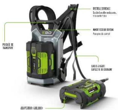 EGO PH1400E - HARNAIS DORSAL - 1