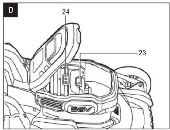 EGO LM2024E - VOLT LITHIUM-ION CORDLESS MOWER - 2