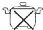 BARTSCHER IK 35SK - Unsuitable cookware - 6