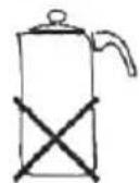 BARTSCHER IK 35SK - Unsuitable cookware - 4