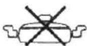 BARTSCHER IK 35SK - Unsuitable cookware - 5