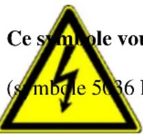 BARTSCHER 105840 - Description des symboles de danger - 1