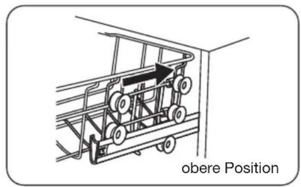 ETNA VW738MC - Höhenanpassung des Oberkorbs Typ 1 (je nach Modell) - 4