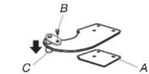 WHIRLPOOL WRT138FFDB - Reverse Top Hinge - Contour door models only - 2