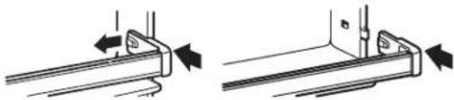 WHIRLPOOL WRT138FFDB - To remove and replace the rails: - 1