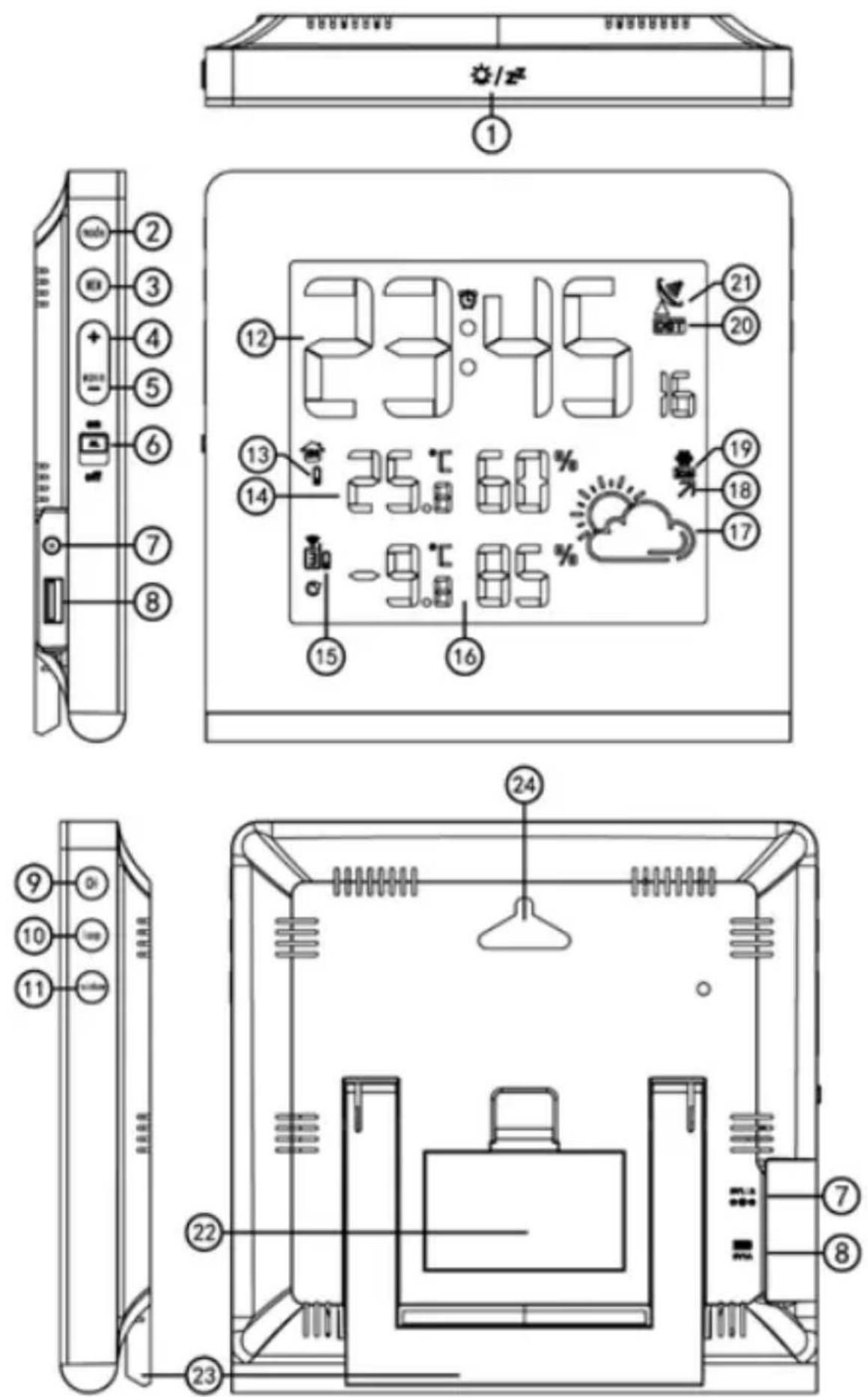 TECHNOLINE WS 9065 - 1