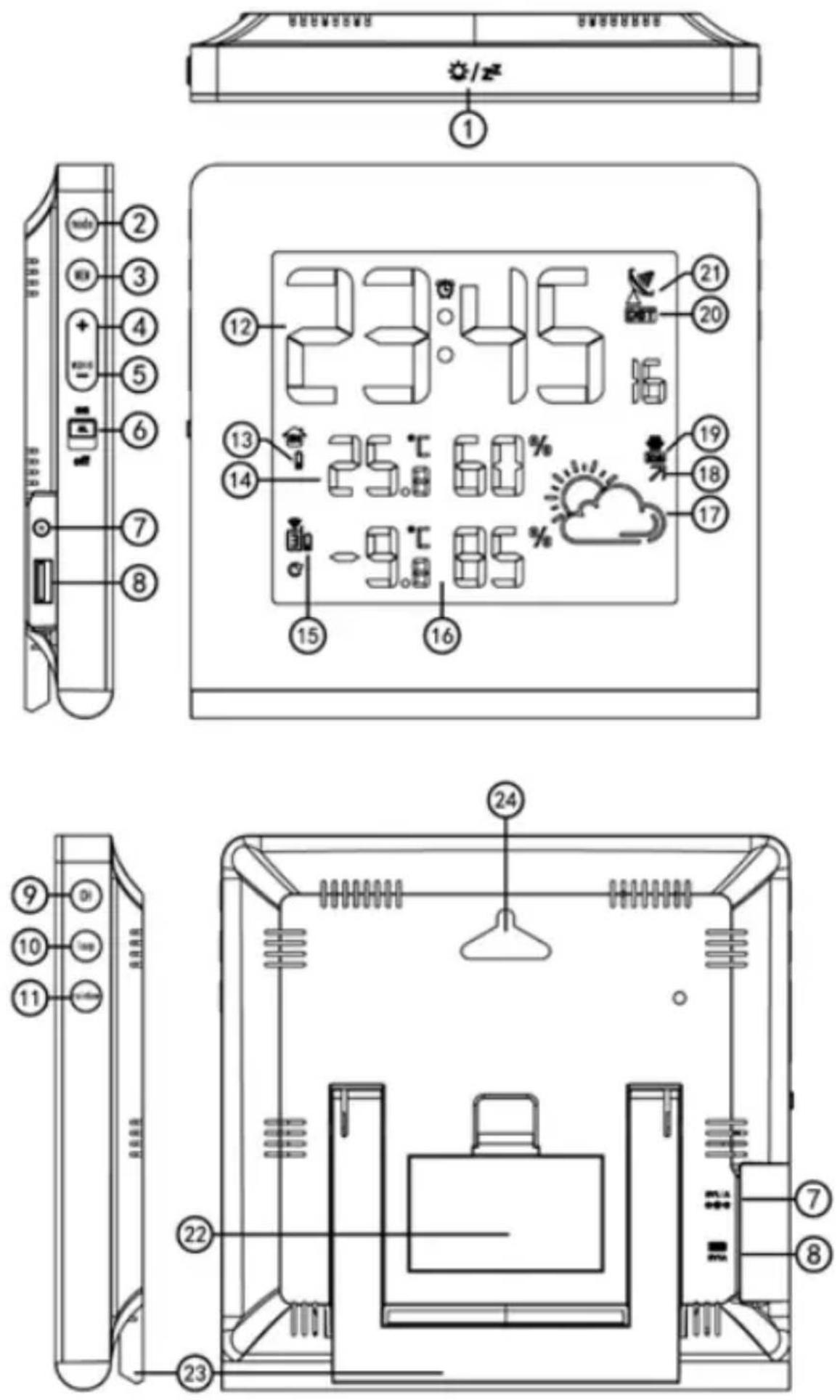 TECHNOLINE WS 9065 - 1