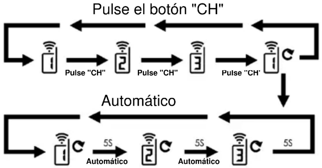 TECHNOLINE WS 9065 - Procedimiento de transmisión RF - 1