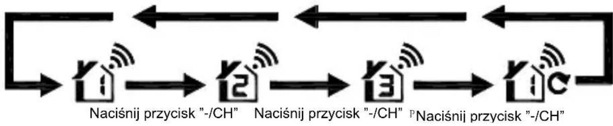 TECHNOLINE WS 9255 - Procedura przyśyłąnia RF: - 1