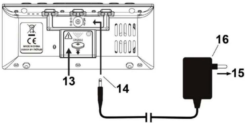 TECHNOLINE WT 488 - Noter l'obligation de la Loi sur les apparciels électriques - 4