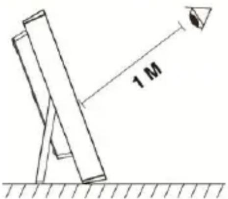 TECHNOLINE WS 8019 - ANZEIGEWINKEL DES LCD - 1