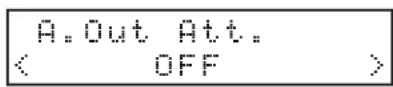 Monacor CD400UDAB - Adjusting the analog output - 1