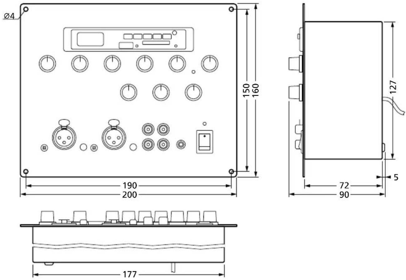 Monacor MXT52 MP3 - MXT-52 MP3 - 2