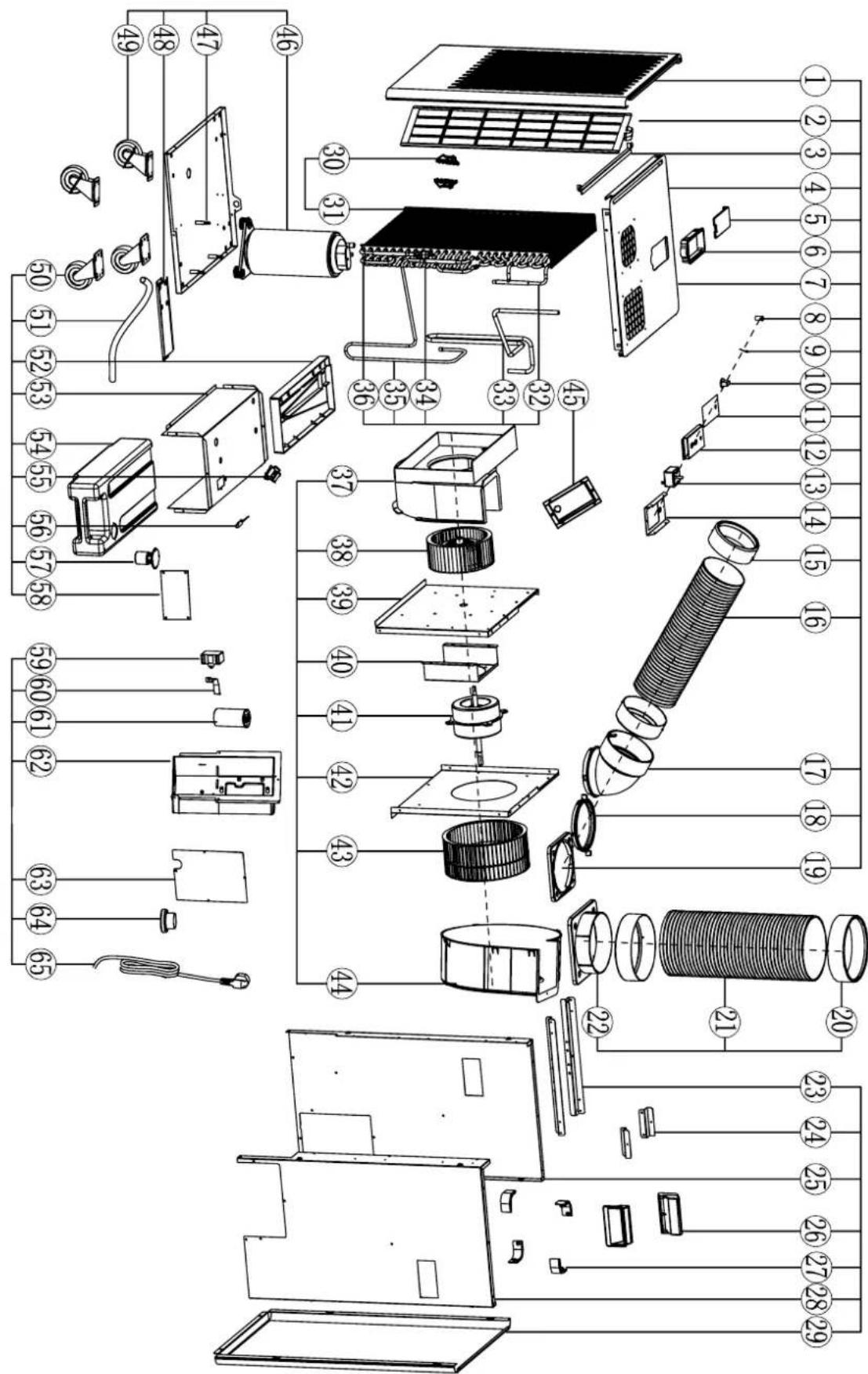 TROTEC PT 2700 SP - Nomenclature et liste des pièces de rechange - 1