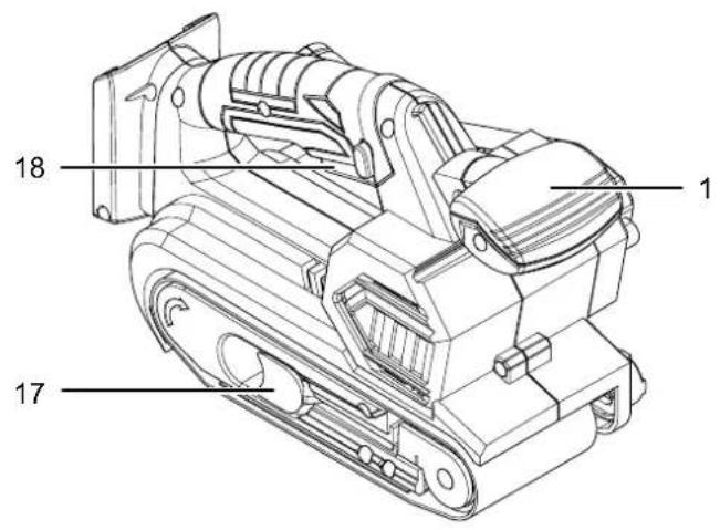 TROTEC PBSS 1020V - Description de l'appareil - 1